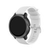 Jednobarevný silikonový řemínek pro chytré hodinky 18mm bílá 2