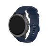 Jednobarevný silikonový řemínek pro chytré hodinky 18mm měsíční modrá 2