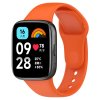 Silikonový řemínek pro Xiaomi Redmi Watch 3 Active oranžová