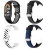 Sportovní perforovaný silikonový náhradní náramek pro Xiaomi Smart Band 8, 9 a 10 společný