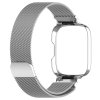 Milánský tah celokovový náhradní řemínek s pouzdrem pro Xiaomi Redmi Watch 3 Active stříbrný 1 min