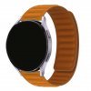 Silikonový magnetický loop řemínek pro chytré hodinky 20mm zlatá hnědá 1