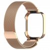 Milánský tah celokovový náhradní řemínek s pouzdrem pro Xiaomi Redmi Watch 3 rose gold 2 min