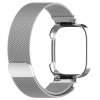Milánský tah celokovový náhradní řemínek s pouzdrem pro Xiaomi Redmi Watch 3 stříbrná 2 min