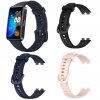 Silikonový řemínek se zapínáním na sponu pro Huawei Band 8, 9 a 10