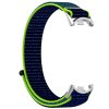 Nylonový náhradní náramek pro Mi Band 8 a 9 měsíční modrá zelená