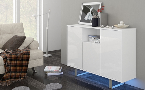 Bílá komoda - záruka elegance, která okouzlí