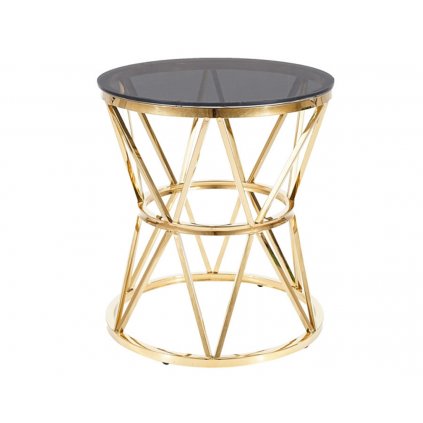 netradiční příruční stolek CLARK, představující moderní design