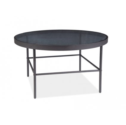 Luxusní konferenční stolek VANESSA, vyrobený v elegantním černém provedení