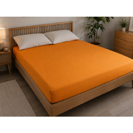 dvoulůžková plachta ruby ​​oranžová