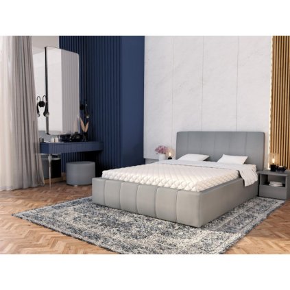 Čalouněná manželská postel FLORIDA | 140 x 200 cm