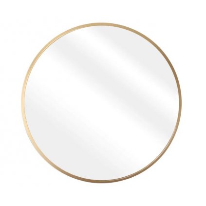 moderní zlaté zrcadlo tutumi mr18 20600 s tlustým ramem