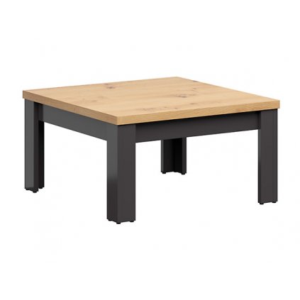 Jednoduchý konferenční stolek HESEN LAW/4/8, v dokonalém šedém provedení