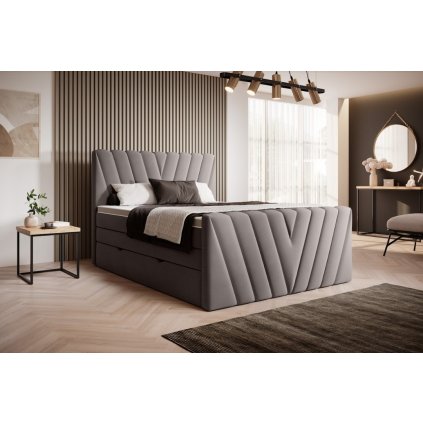 moderní boxspring postel candice savoi38