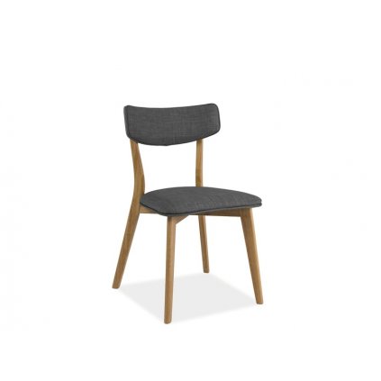 Jídelní židle KARL, v moderním šedém provedení