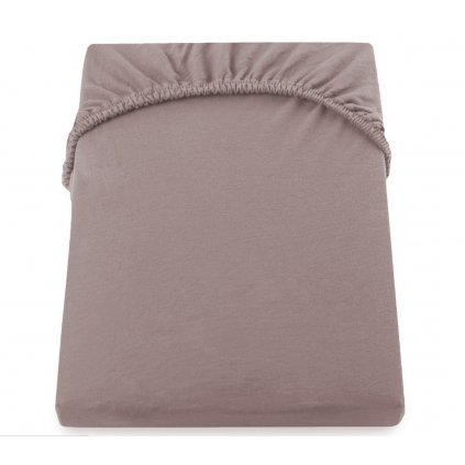 praktická prostěradlo na postel nephrite cappucino 180 200x200cm prakticky rozměr