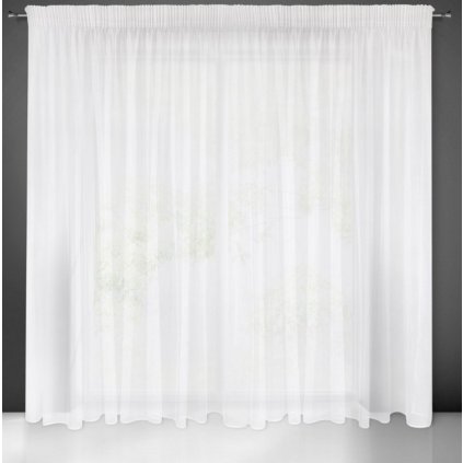 hotová zaclona esel p bílá 400x250cm