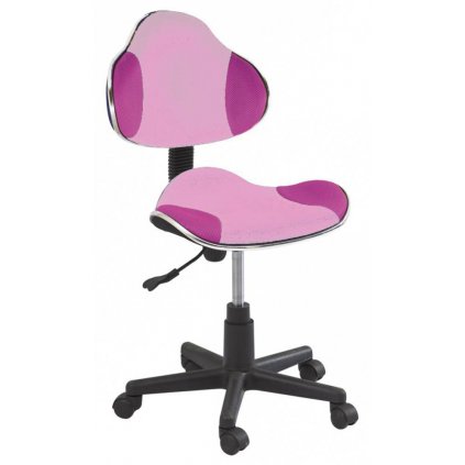 Krásná dětská židle Q-G2, nabízející skvělé růžové barevné provedení
