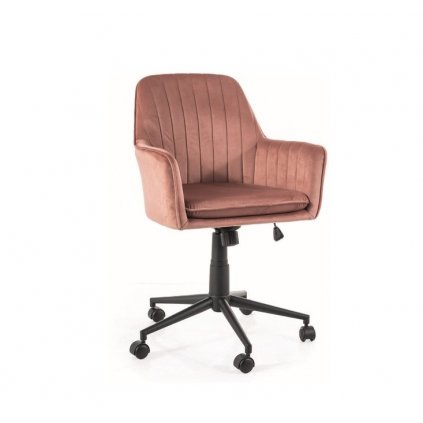 kancelářská židle q886 růžová bluvel52