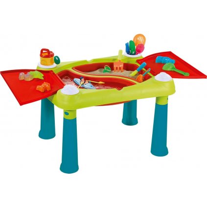 Dětský stůl na hraní LIVELY TABLE v barevném provedení na hru s pískem