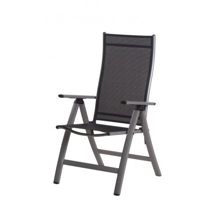 hlavní london židle textilen black s006 stříbrný rám m17