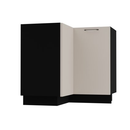 Kuchyňská spodní skříňka BONN D12 90 BLACK CASHMERE