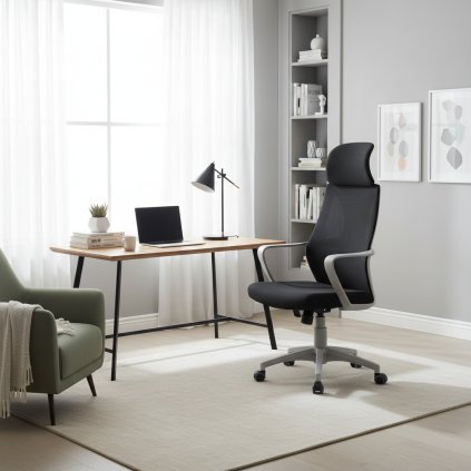 pohodlně-kancelářské-křeslo-q095-černá