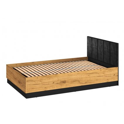 postel colbert 120x200cm dřevěný rost