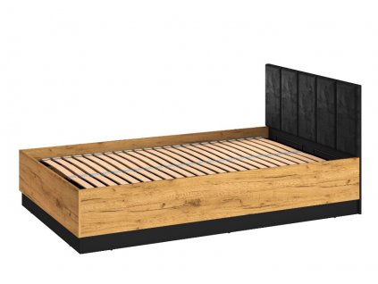 postel colbert 120x200cm dřevěný rost