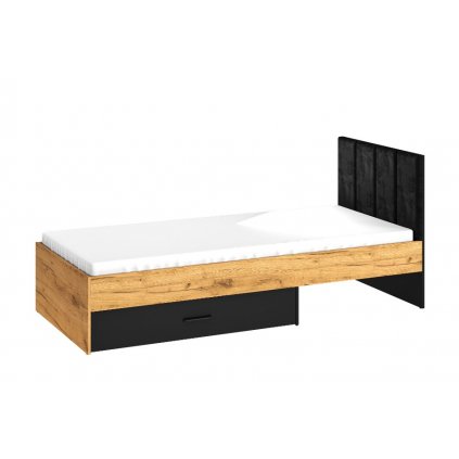 atraktivní jednolůžková postel colbert 10 90x200cm