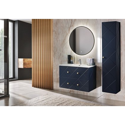 Koupelnový komplet ELEGANCE Blue 90 1