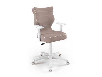 kancelářská židle petit 5 bílá podnož područky jasmine 8