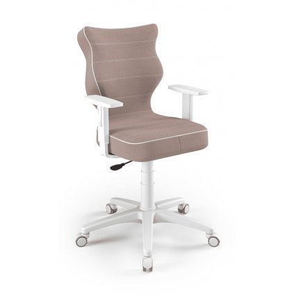 kancelářská židle petit 6 bílá podnož područky jasmine 8