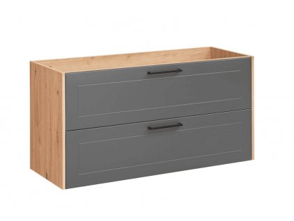 skříňka pod umyvadlo madera grey 854 široká 120 cm
