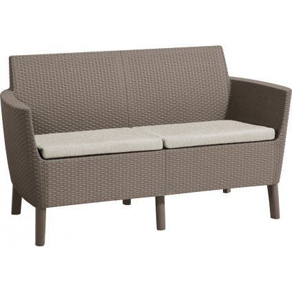 zahradní dvoupohovka SALOMON 2 SEATER SOFA cappuccino