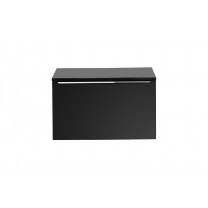 koupelnová skříňka s deskou santa fe black 82 60 pohled zepředu santa fe black