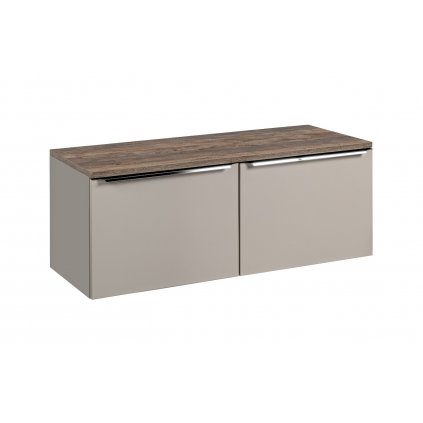 koupelnová skříňka s deskou santa fe taupe d120 1