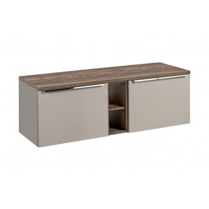 koupelnová skříňka s deskou santa fe taupe d140 1