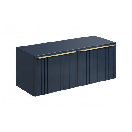 koupelnová skříňka s deskou santa fe blue d120 1 modra