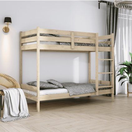 dětská patrová postel AVA borovice 80x200 cm