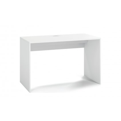 jednoduchý psací stůl NEVY bílý 120