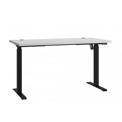 jednoduchý psací stolek Mallo v praktickém provedení šedý