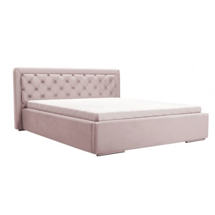Manželská postel Danielle 160 x 200 cm růžová