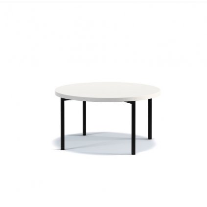 moderní konferenční stolek sigma bílý mat