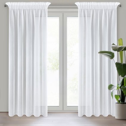 512490 zaclona mirea p biela 140 x 270 cm