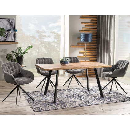 Moderní jídelní stůl BRICK, v dokonalém vzhledu