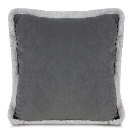523254 obliecka na vankus 48 siva strieborna 45 x 45 cm