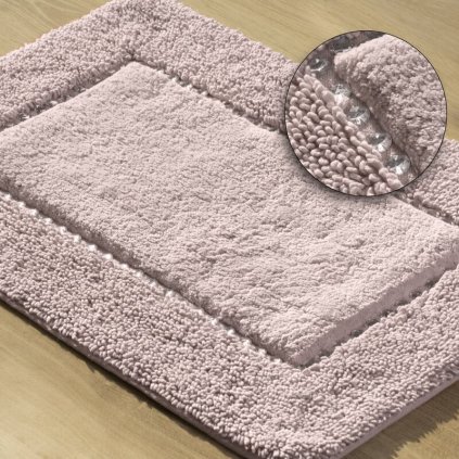 527130 kupelnovy kobercek chic ruzova 50 x 70 cm