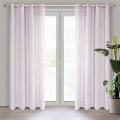 527058 zaclona esim k ruzova 140 x 250 cm