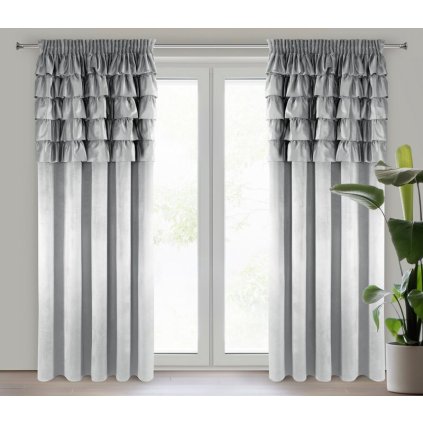 531951 zaves aura p strieborna 140 x 270 cm